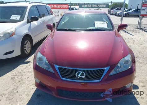 2010 Lexus Is 250C z USA, uszkodzony, nr VIN JTHFF2C26A2502906